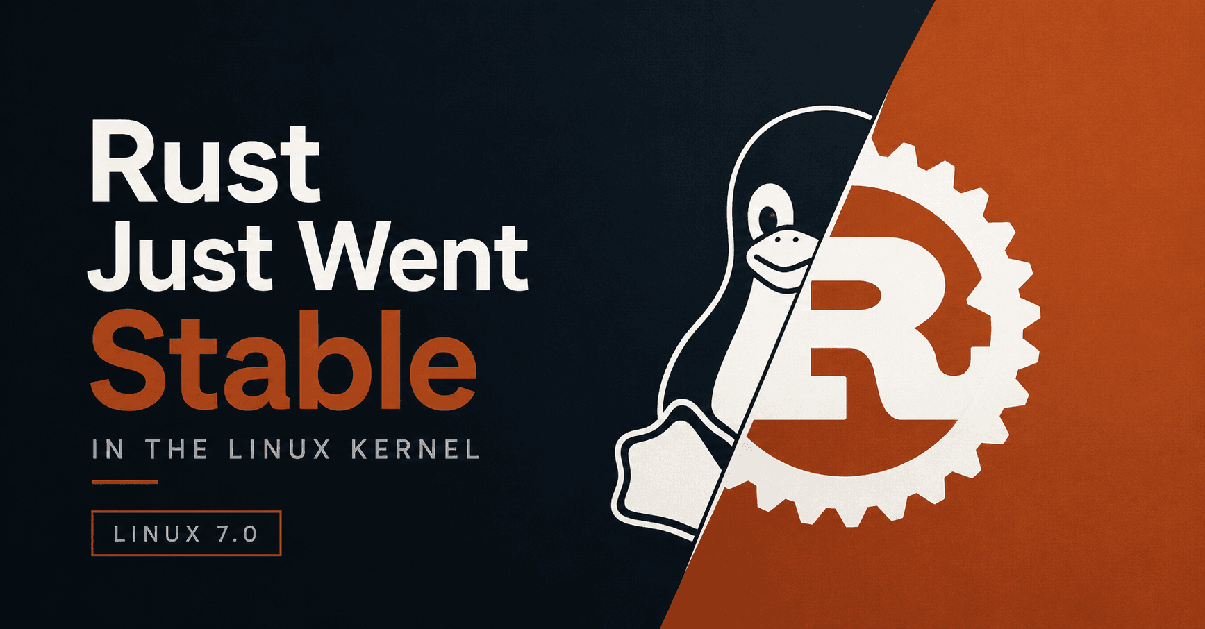 Rust Just Went Stable in the Linux Kernel
